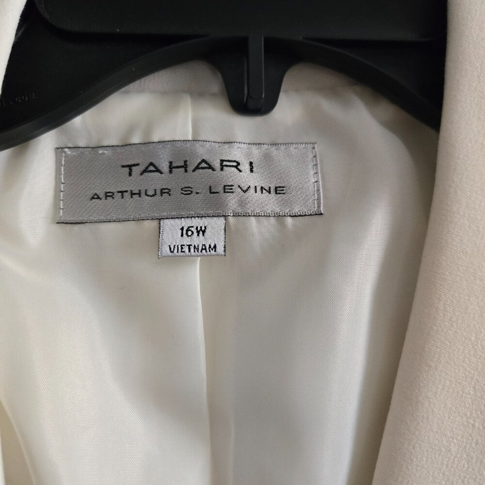 Womens Tahari Ivory Blazer - Size 16W - NWT - Picture 2 of 5